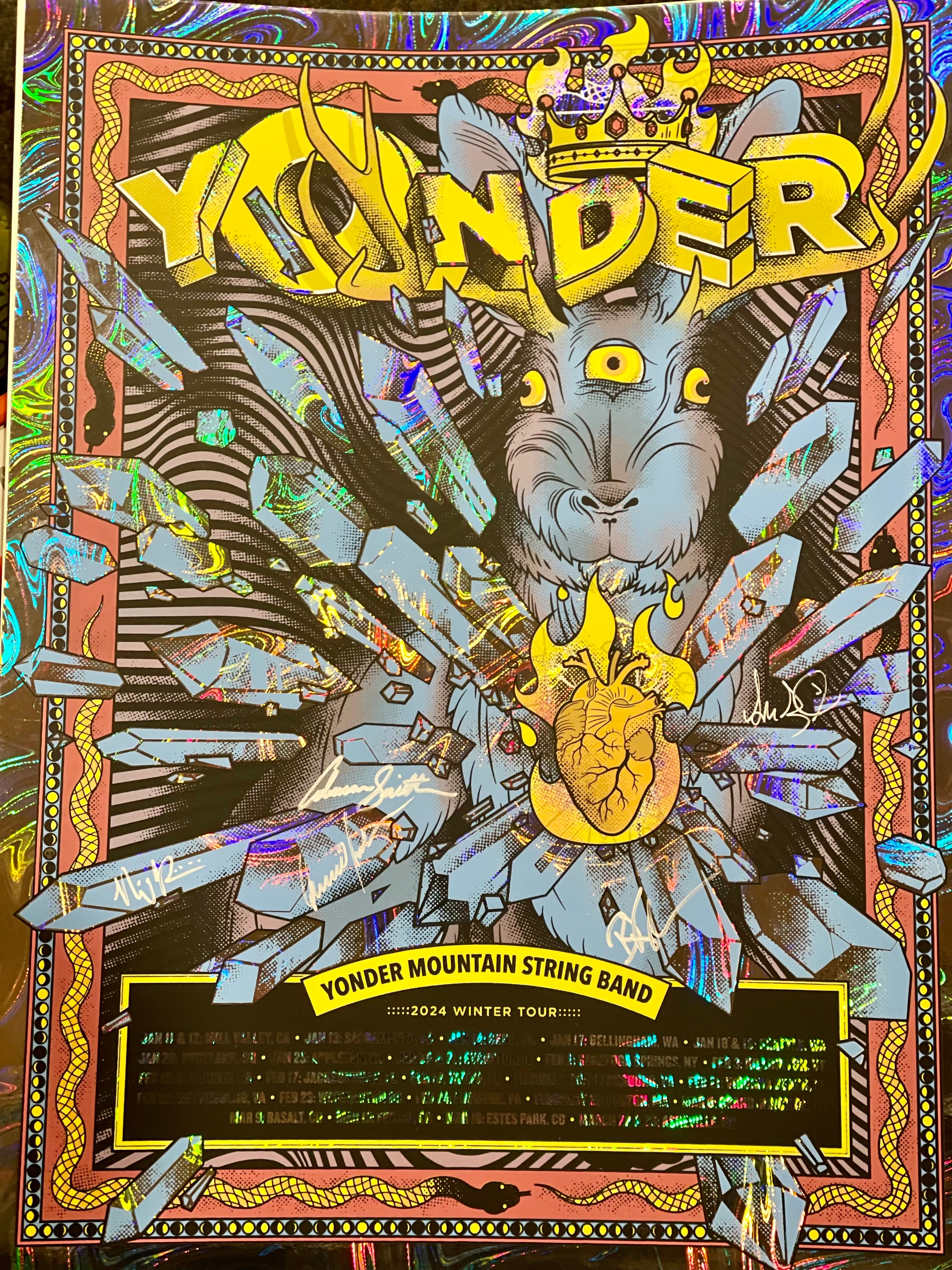 Poster - Signed Winter Tour 2024 -