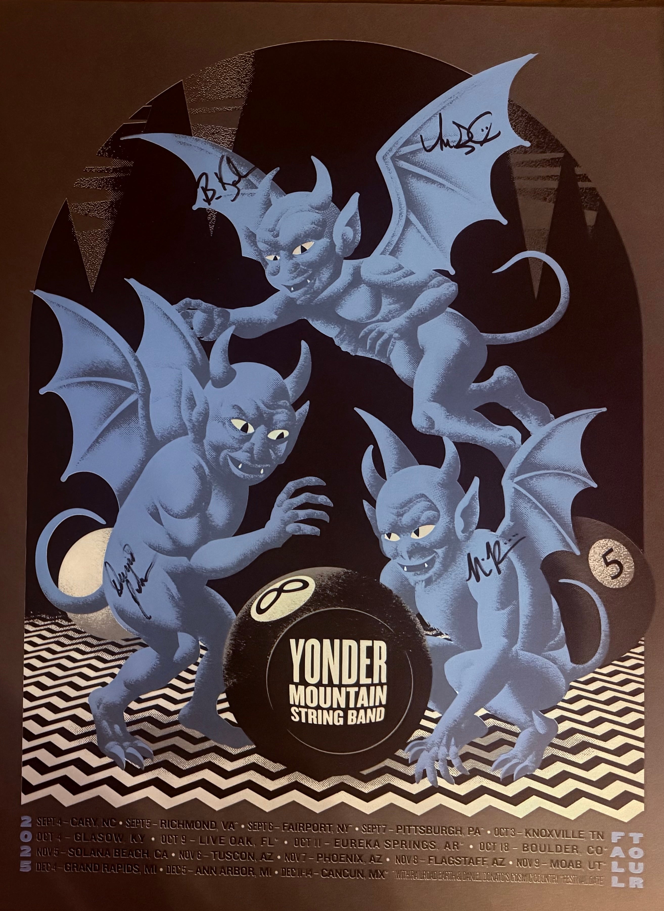 2025 Signed Fall Tour Poster