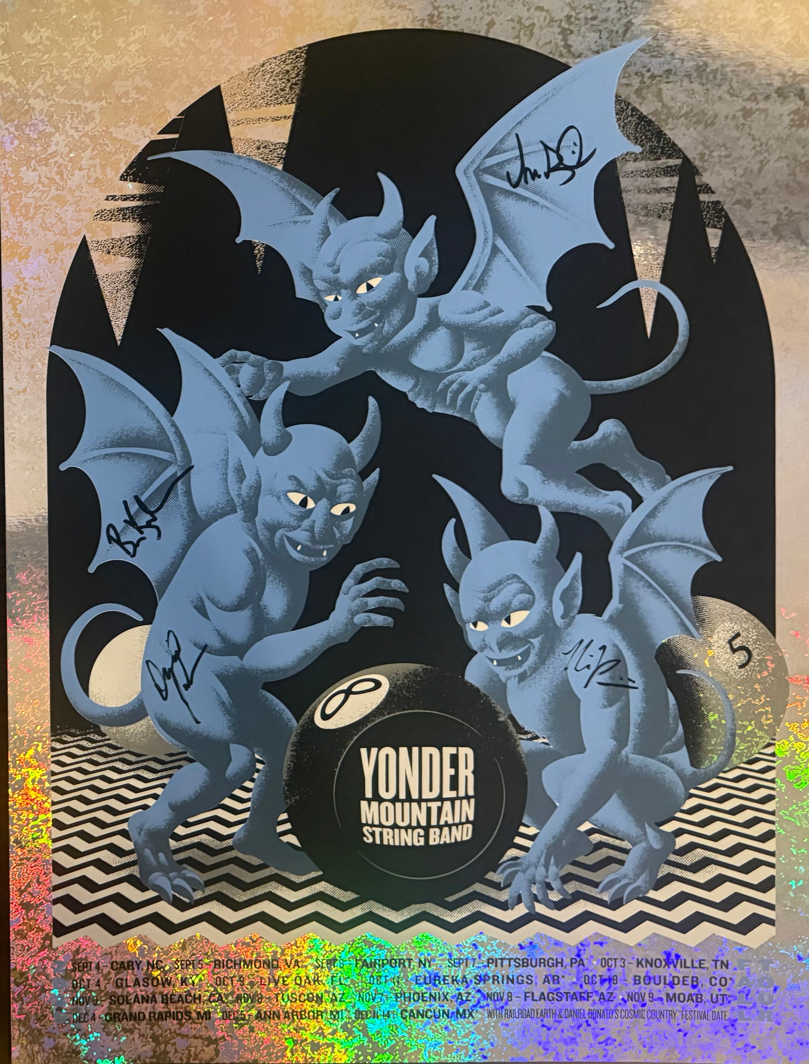 2025 Signed Fall Tour Poster