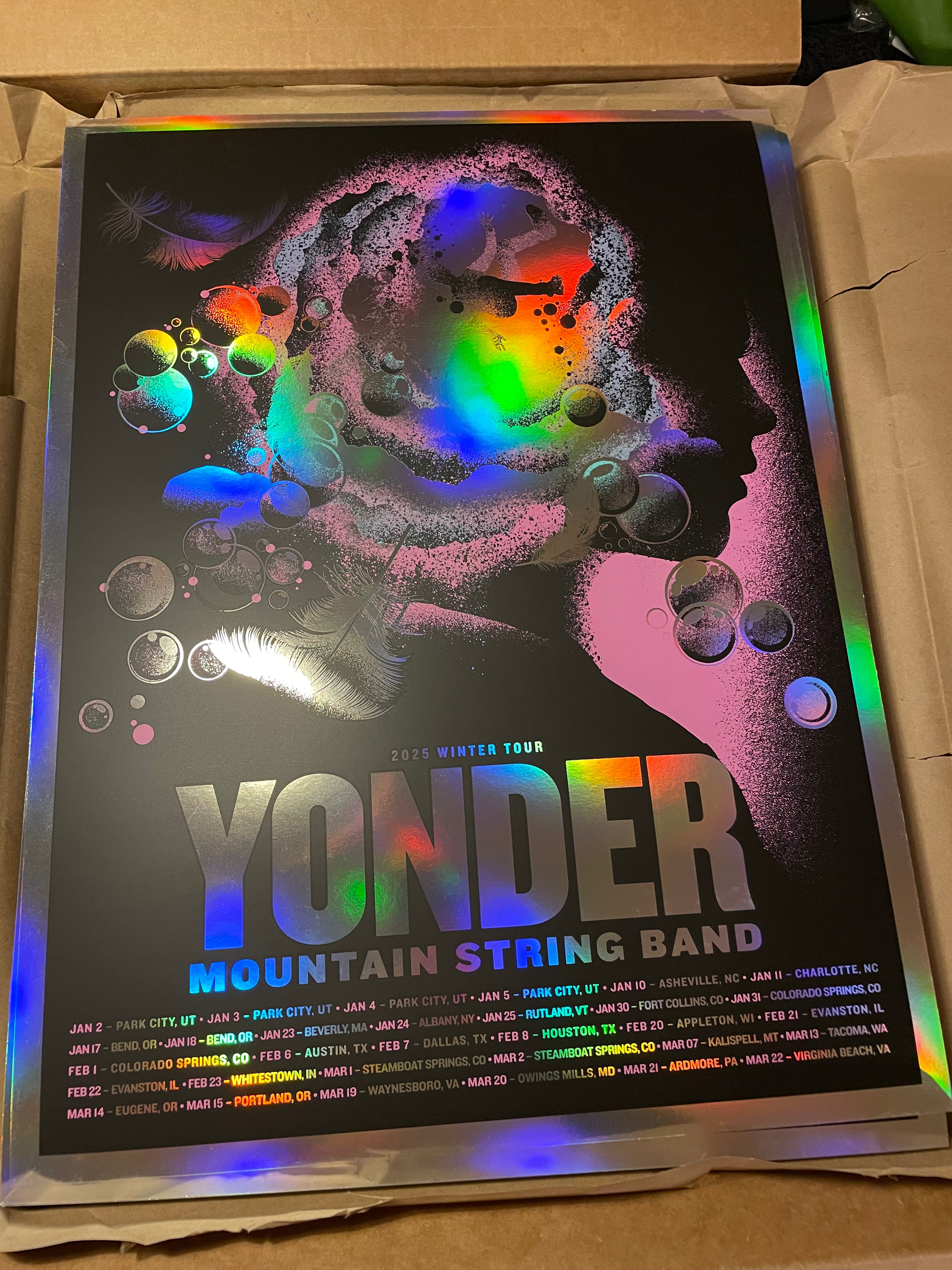 2025 Winter Tour Poster - Signed