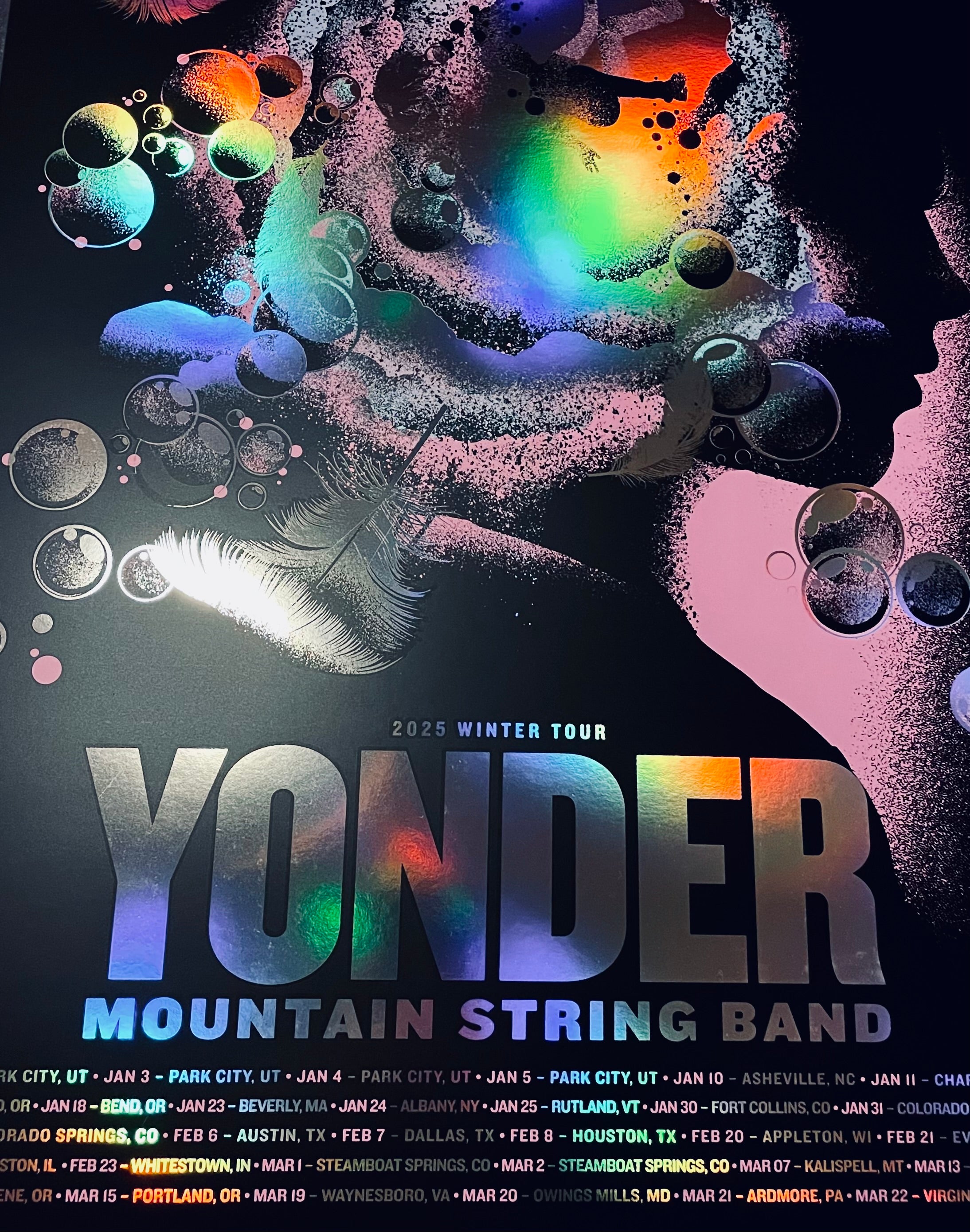 2025 Winter Tour Poster - Signed