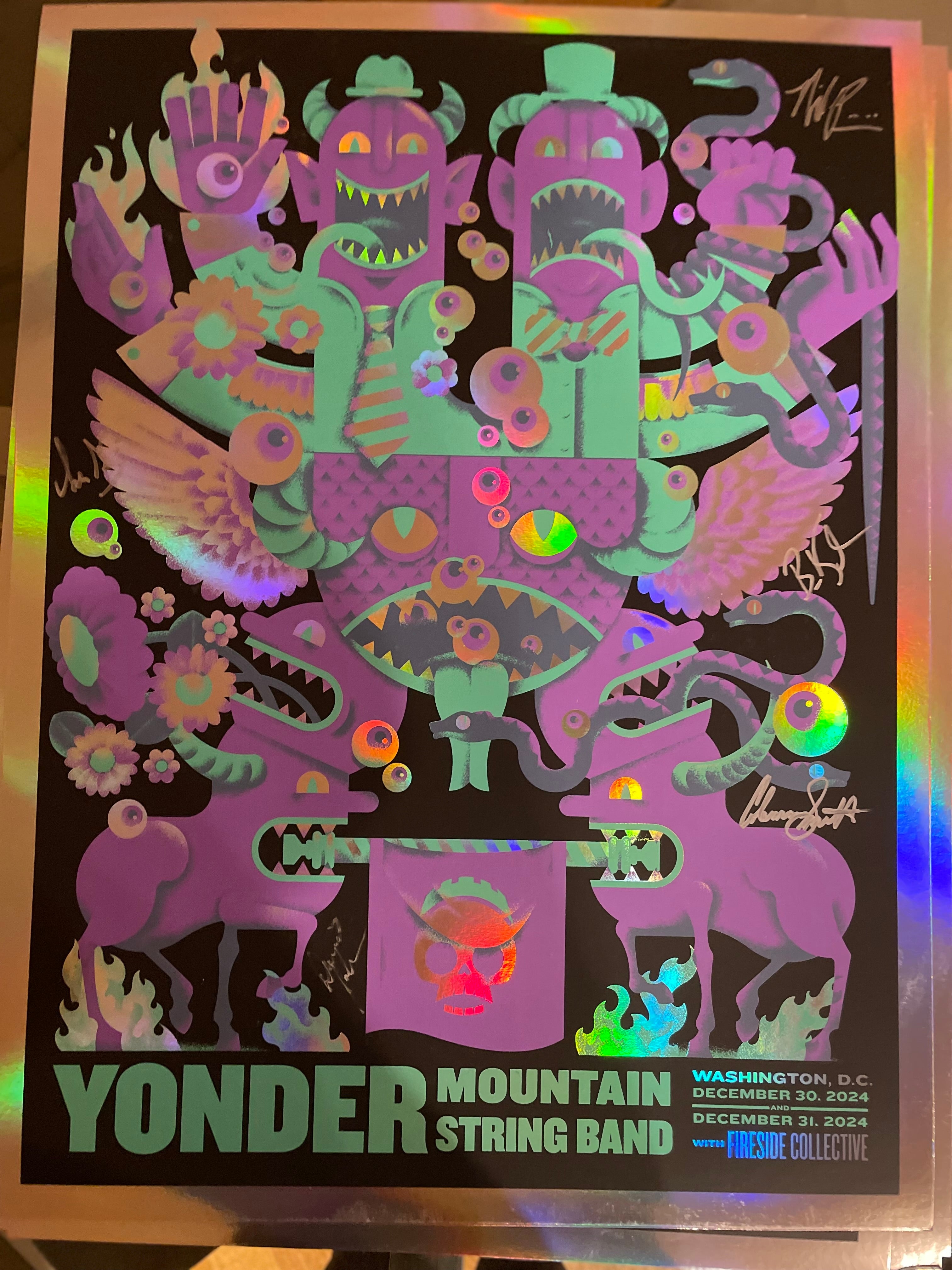 2024 - NYE Hamilton DC - 12-30 & 12-31  Poster -