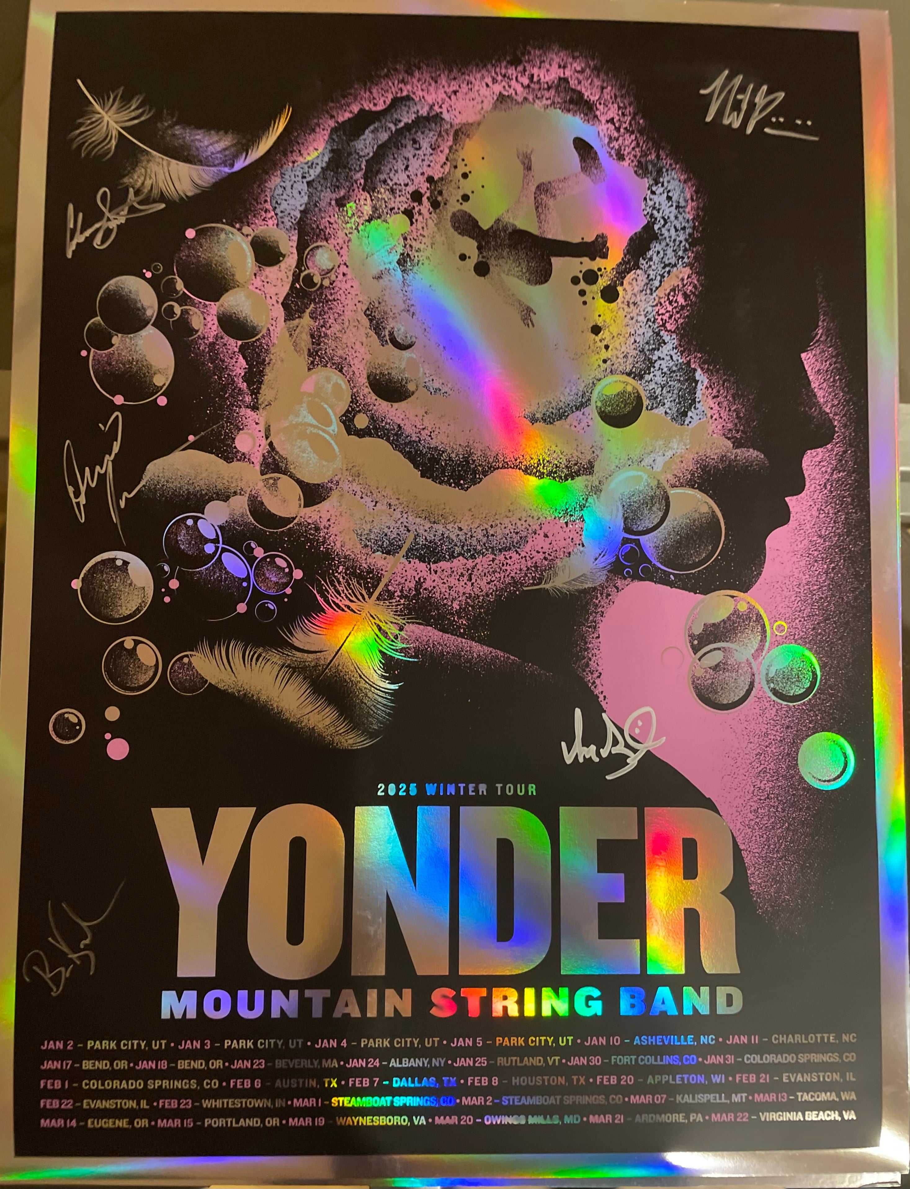 2025 Winter Tour Poster - Signed