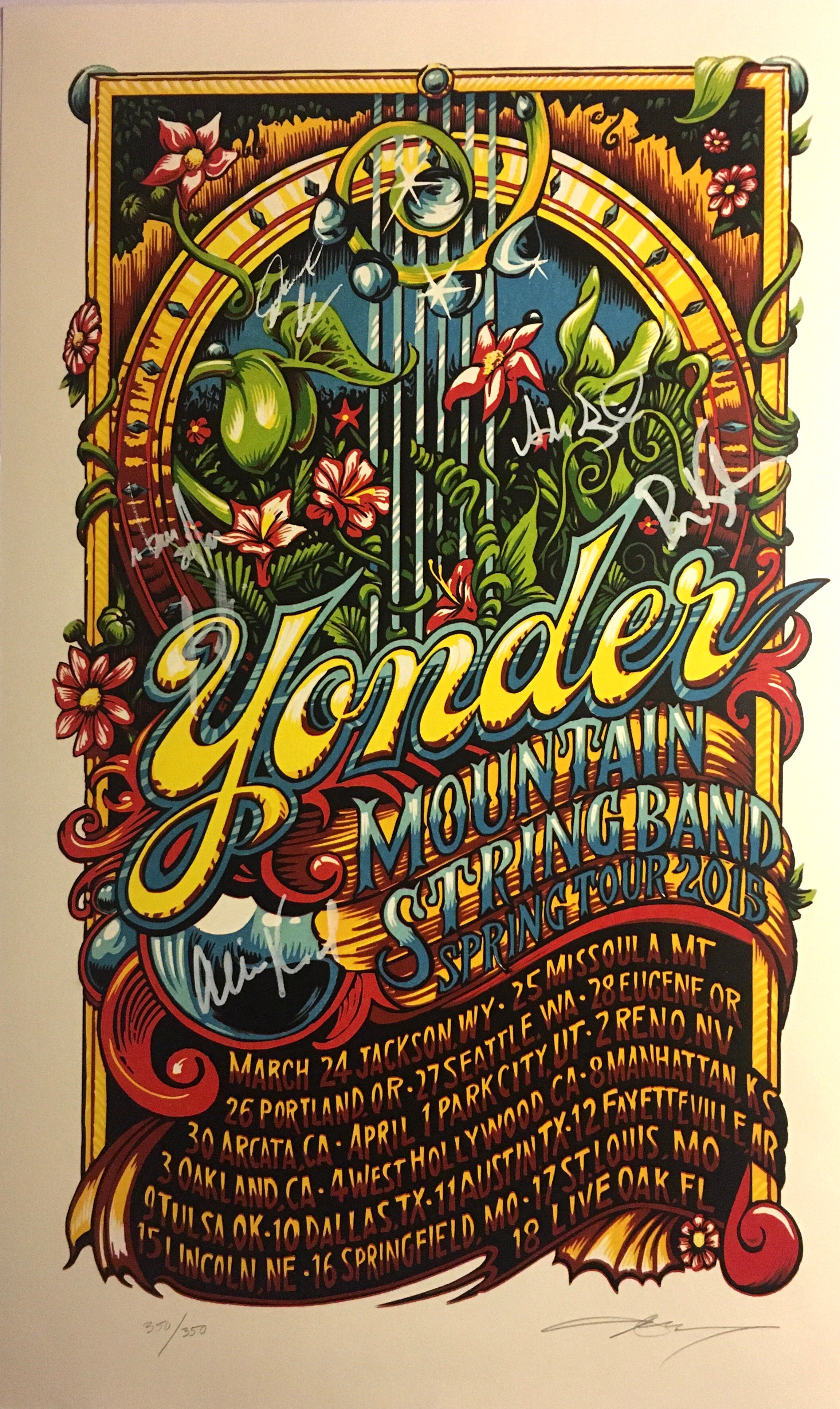 2015 Spring Tour Poster