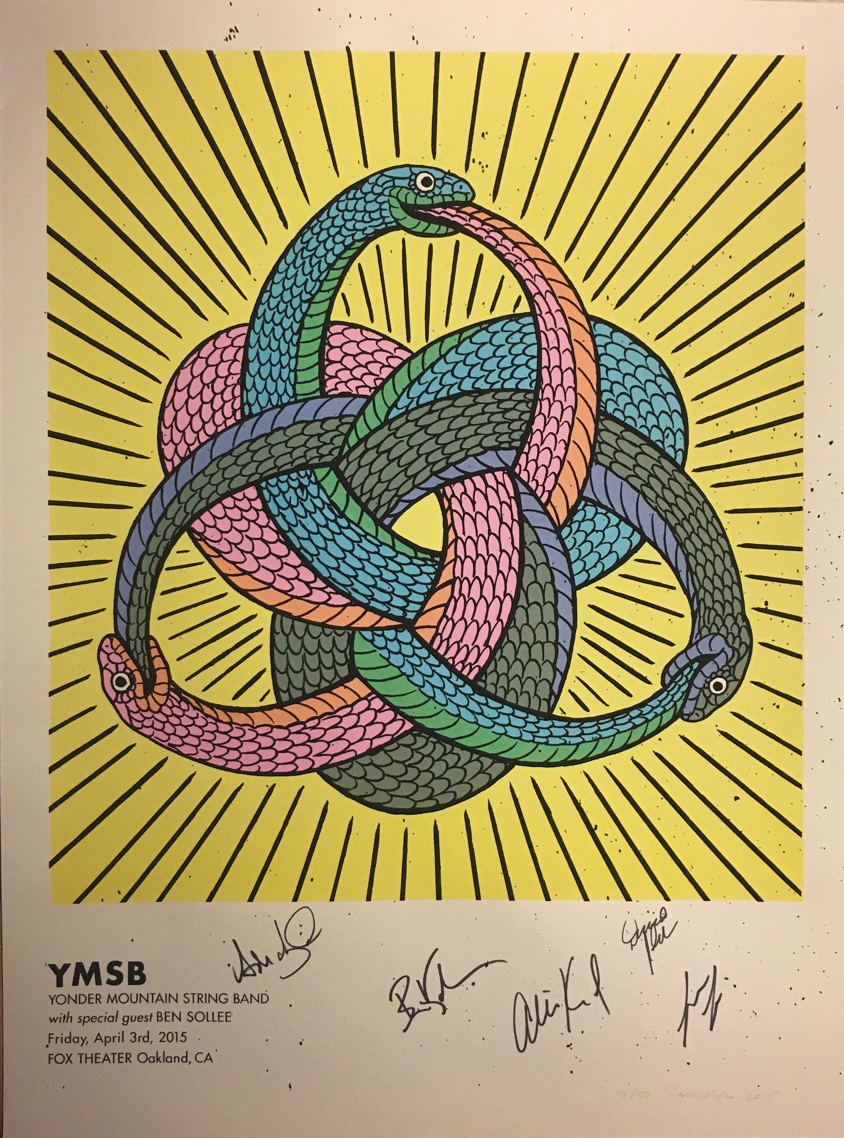 2015 April - Fox Theater Oakland, Ca.  Poster