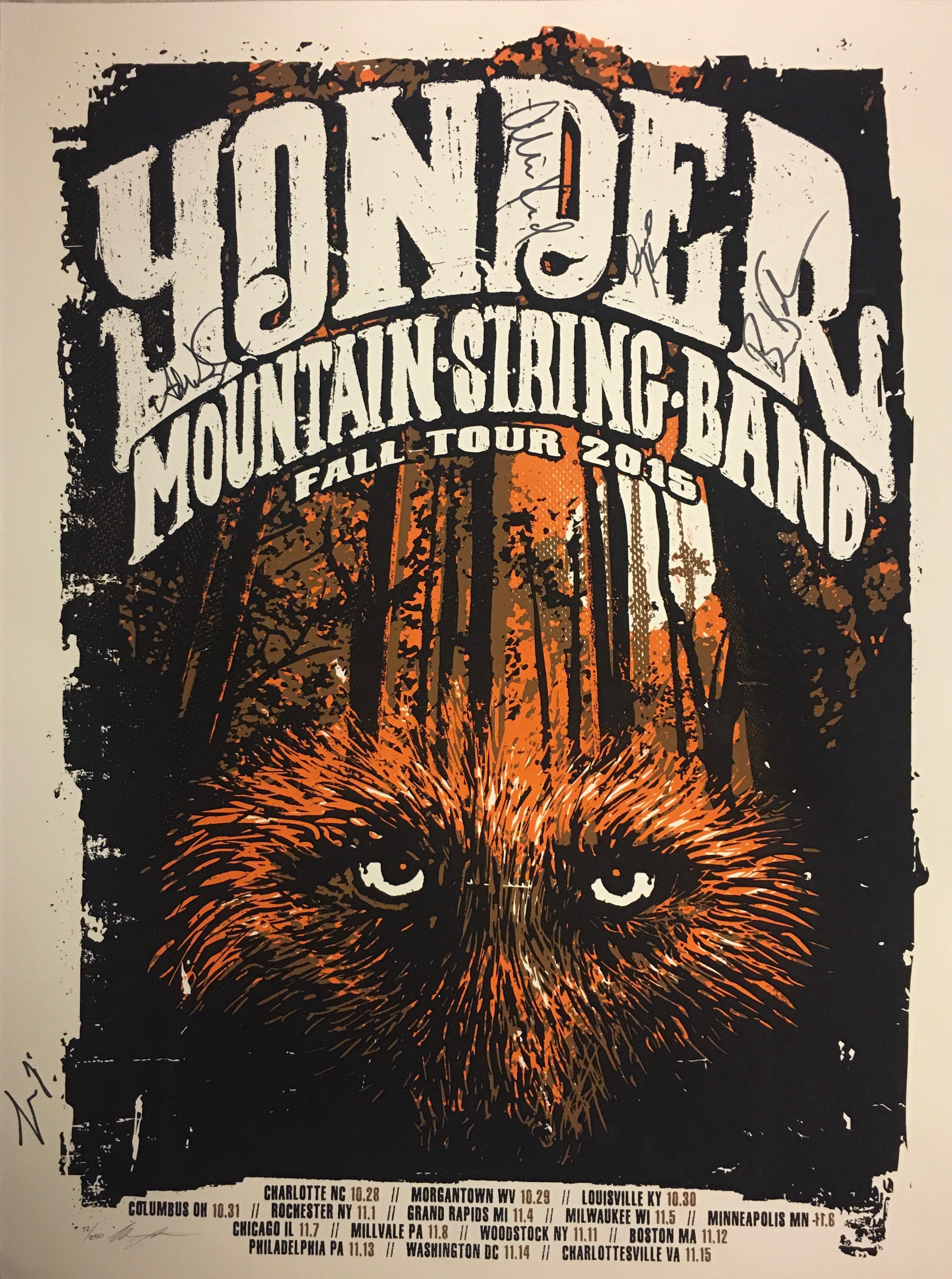 2015 Fall Tour Poster