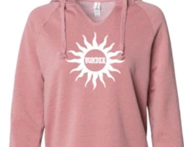 California Wave Wash Sun Hoodie  (Now Available in Black Camo).