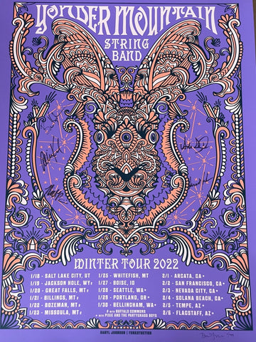 2022 limited Edition Winter Tour Poster (Non Foil)