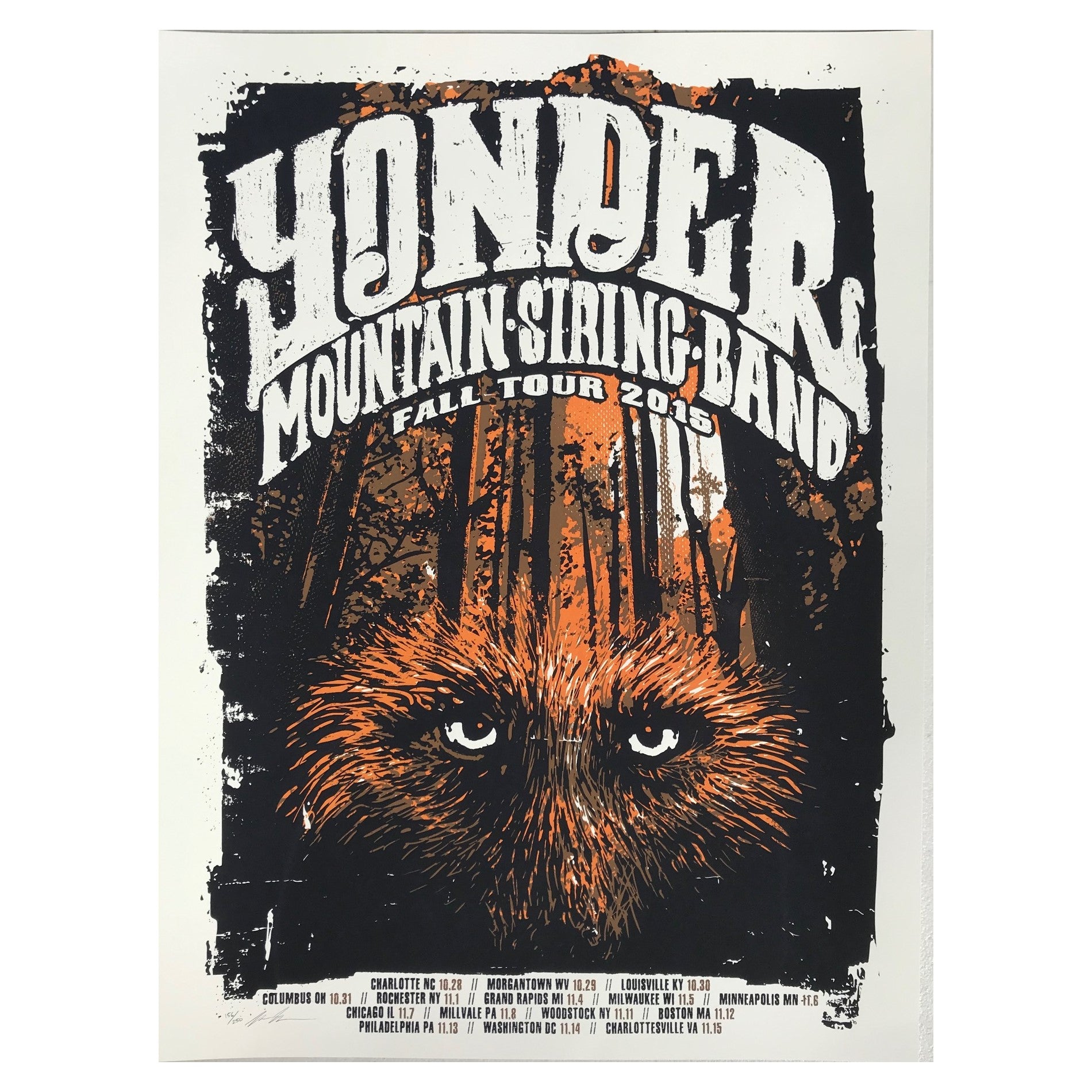 2015 Fall Tour Poster