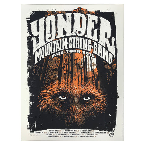 2025 Signed Fall Tour Poster