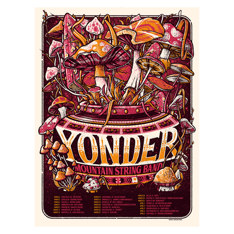 2025 Signed Fall Tour Poster