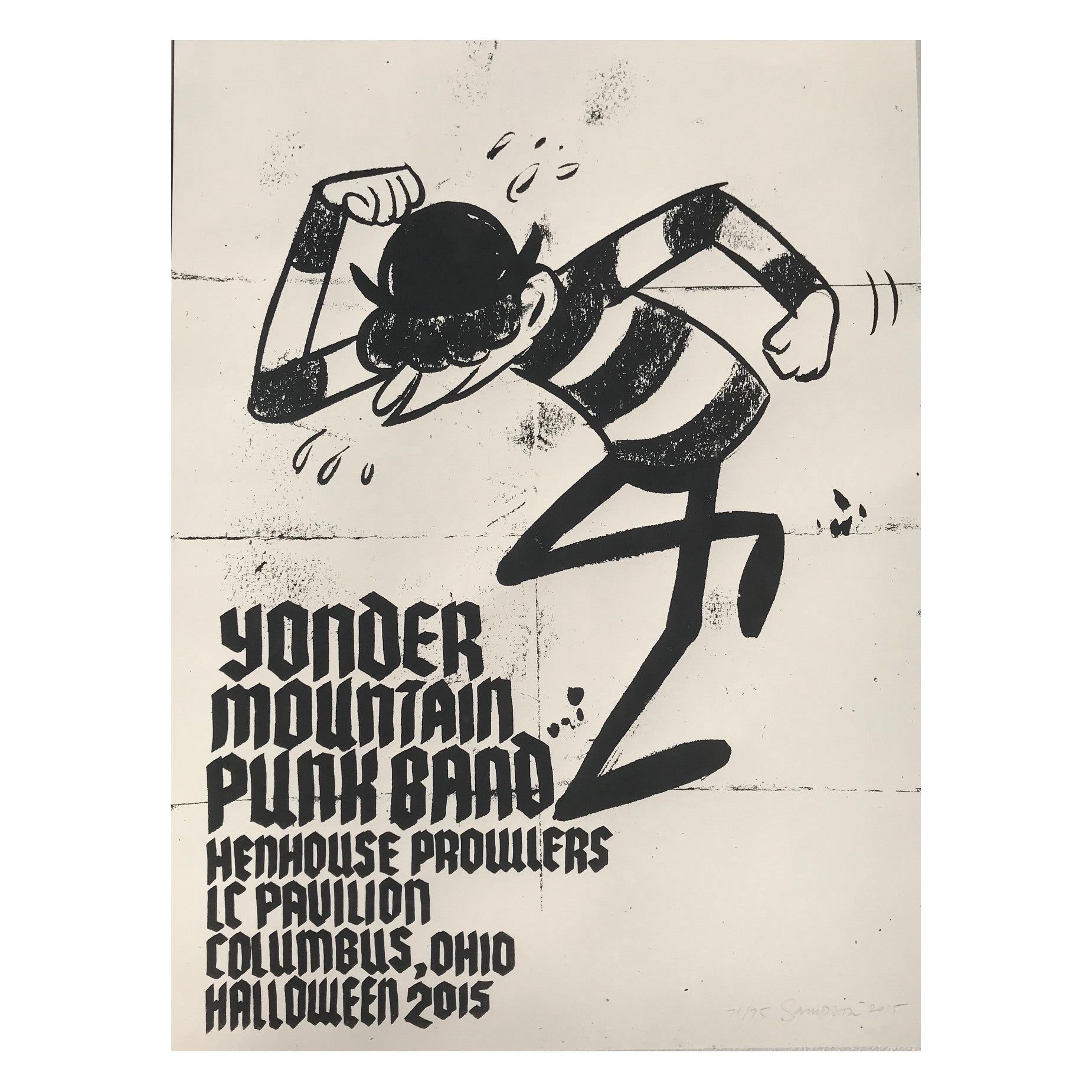2015 Halloween Yonder Mountain Punk Band - signed and unsigned