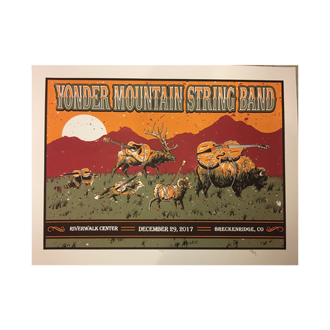 2025 Signed Fall Tour Poster
