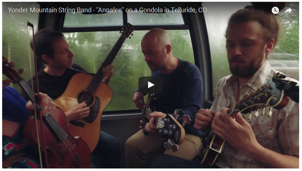 Yonder Mountain String Band – “Annalee” on a Gondola in Telluride