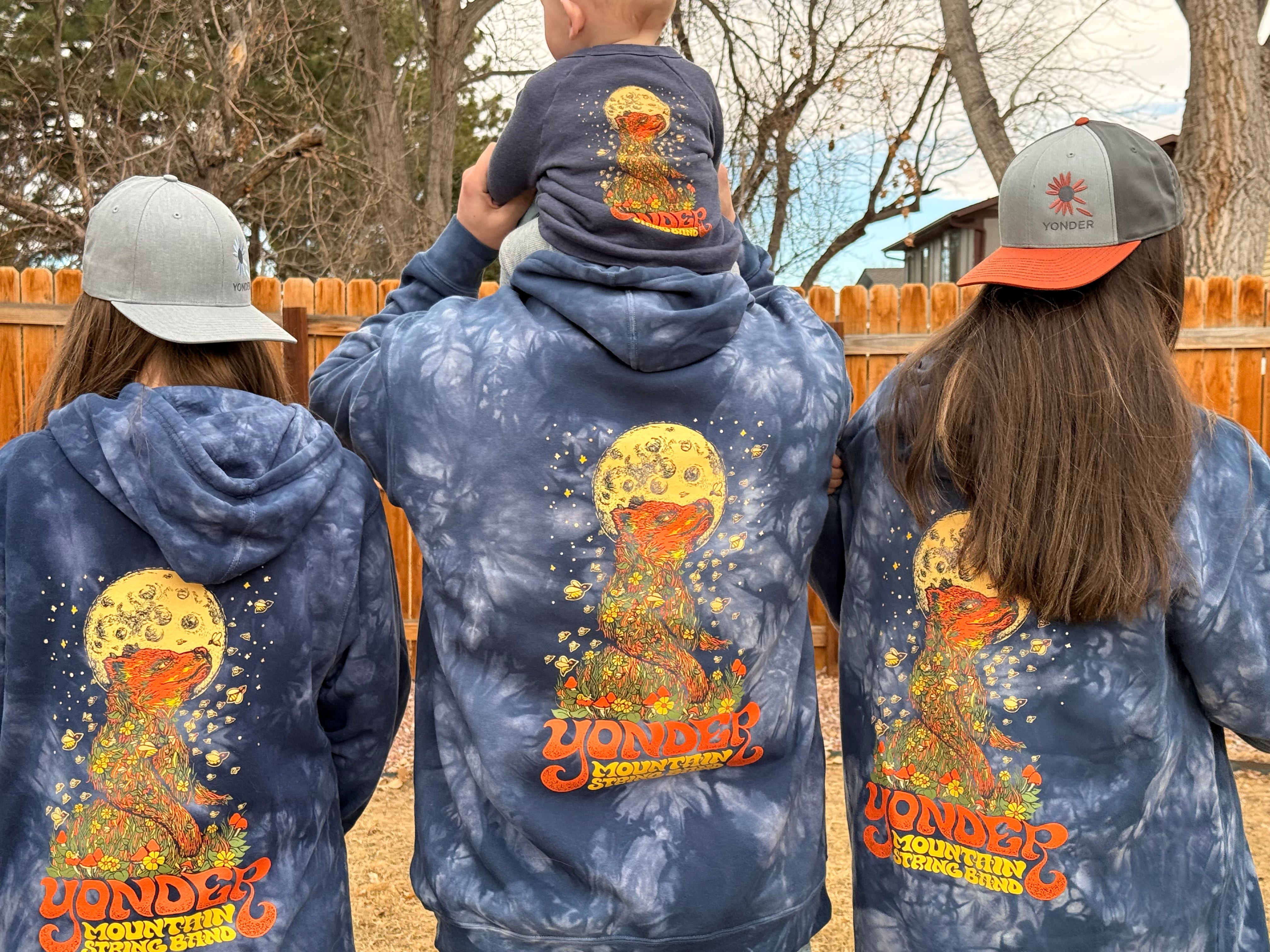 Bee Bear Tie Dye Hoodie