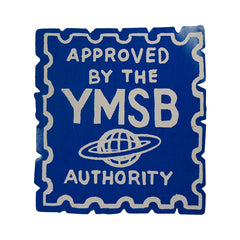 Blue Authority Sticker