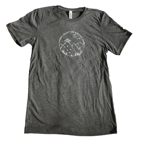 Hand-Drawn Allie Kral Design Adult T-Shirt (grey)