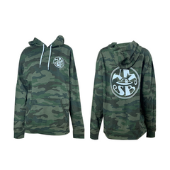 YMSB Retro Spaceship Pullover- Green Camo