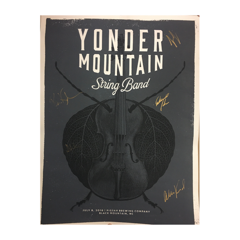 2015 Halloween Yonder Mountain Punk Band - signed and unsigned